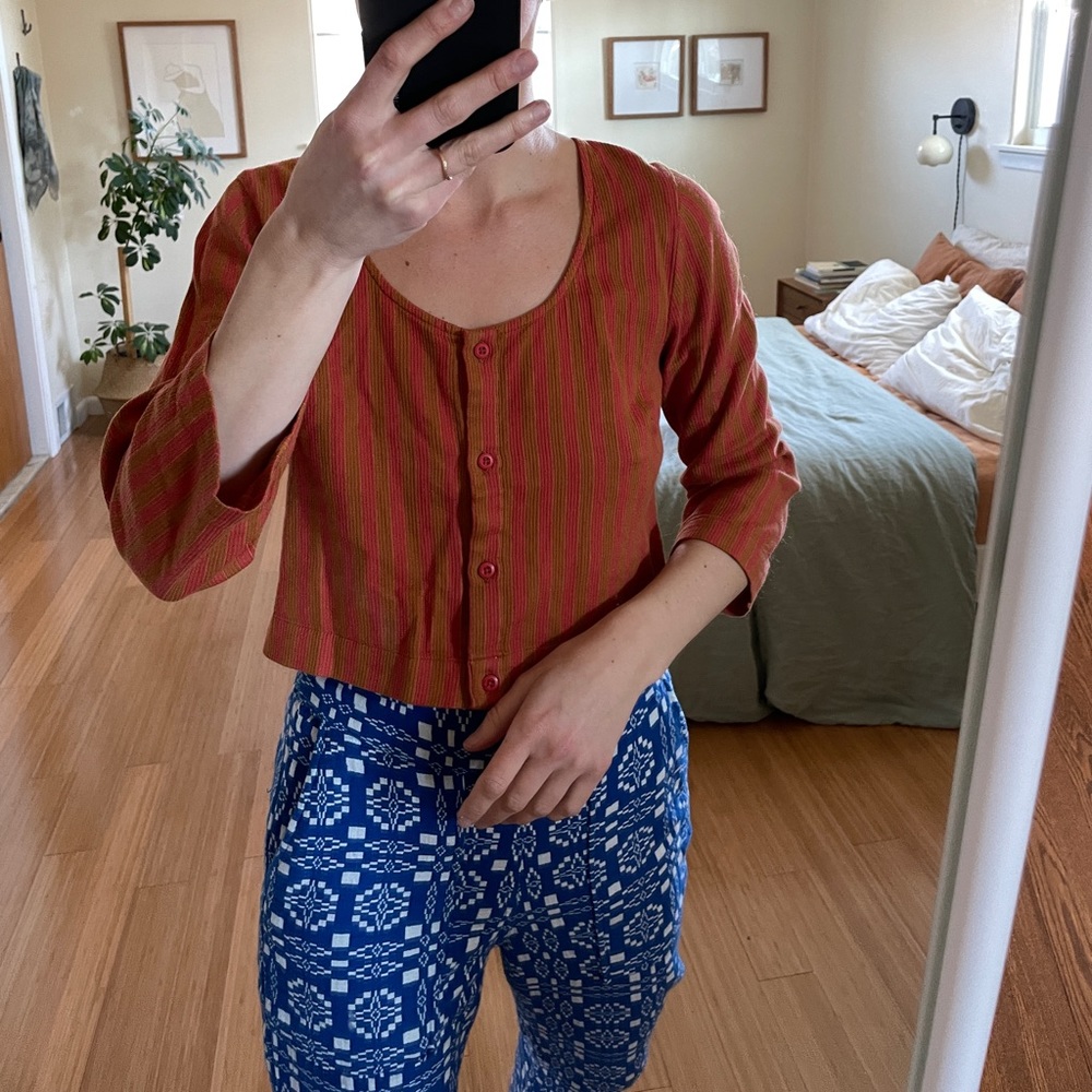 SOLD Ace&Jig Imogen top in ginger. IG beakomena_bst